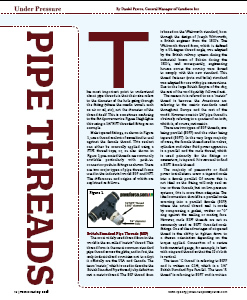 Vacuforce Technical Articles - Pipe Threads