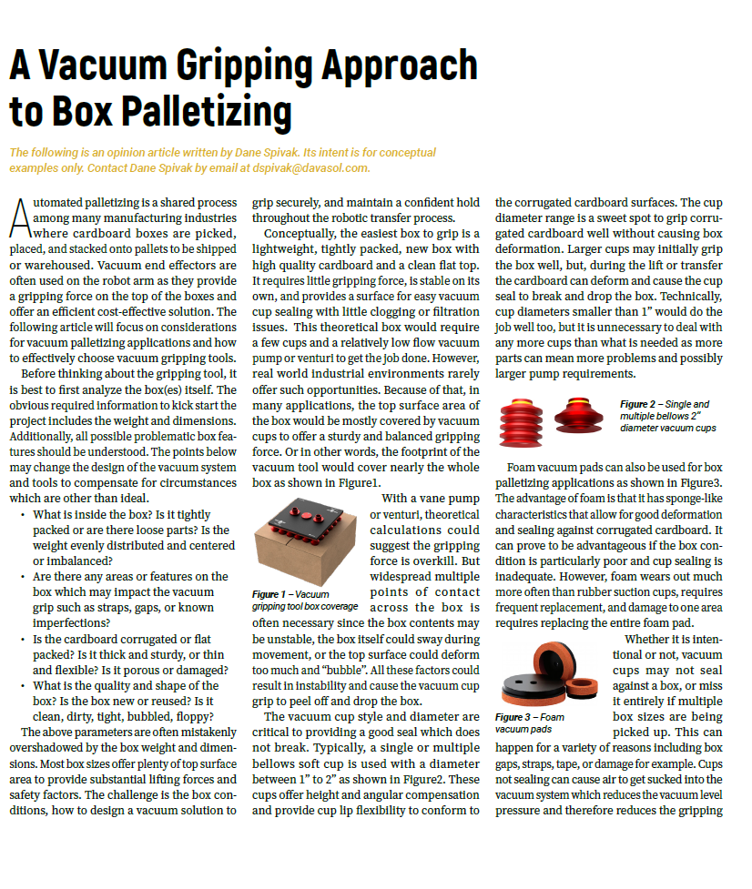 Vacuforce Technical Articles - Vacuum Cup Economics